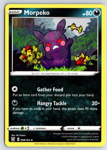 Morpeko uncommon swsh05 - morpeko,