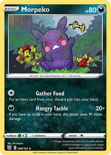 Morpeko 098 163 - 098/163, uncommon
