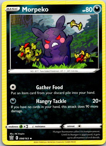 Morpeko uncommon swsh05 - uncommon,