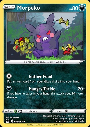 Pokemon morpeko - morpeko, (98/226)