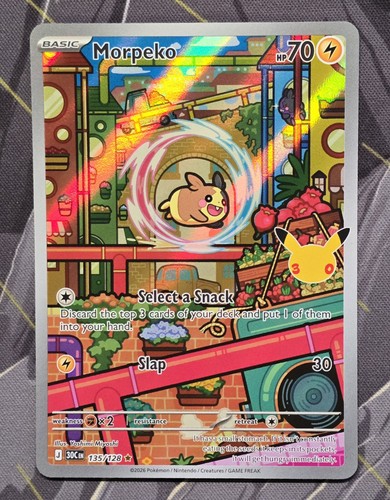 Morpeko 135 128 illustration - morpeko, 135/128