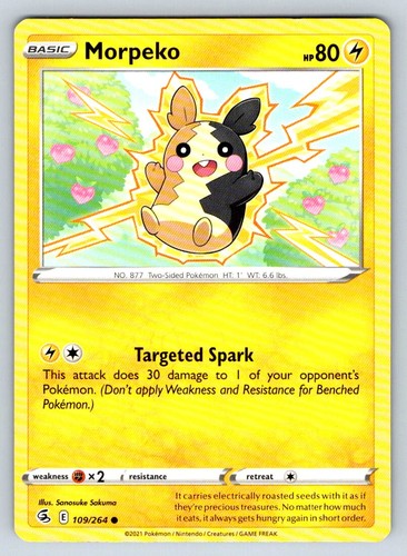 Morpeko swsh08 - (109), [swsh08