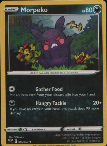 Morpeko uncommon swsh05 - uncommon,