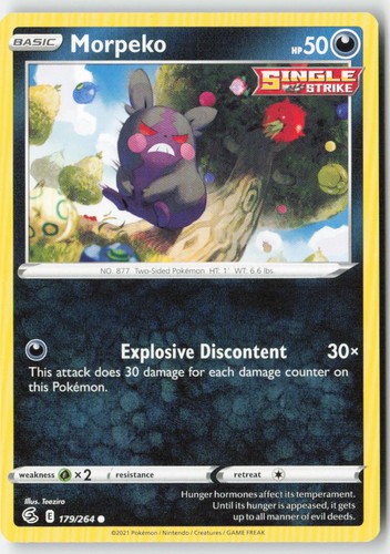 Pokemon morpeko 179 264 - morpeko, #179/264