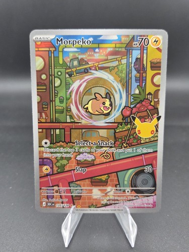 Morpeko 135 128 illustration - morpeko,