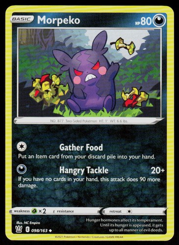 Morpeko 098 163 uncommon - morpeko, 098/163