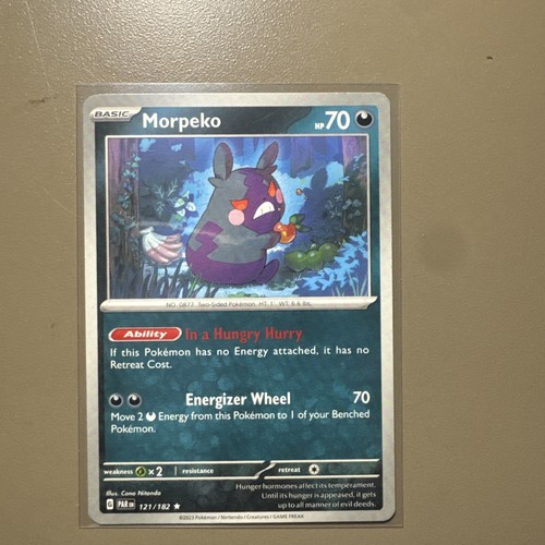 Pokemon card morpeko 121 182 - morpeko, 121/182