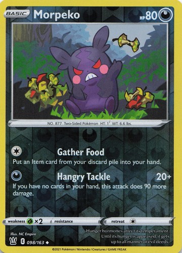 Morpeko reverse holo - reverse, uncommon