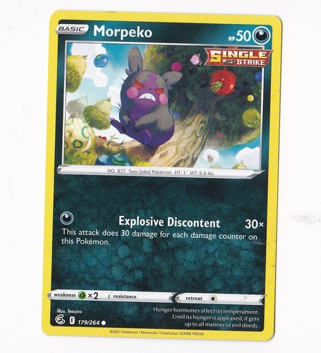 2021 pokémon basic morpeko - 2021,