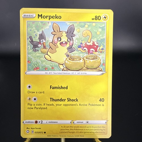 Pokémon tcg morpeko 72 - morpeko, 35/72