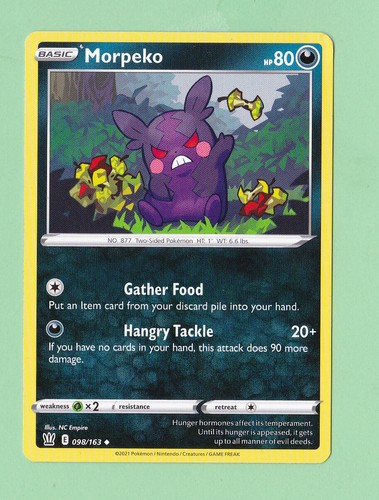 Pokemon 2021 morpeko 098 163 - pokemon,
