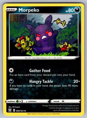 Morpeko uncommon swsh05 - uncommon,