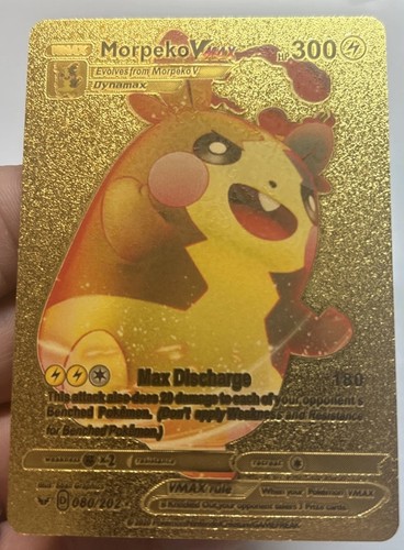 Morpekov gold foil pokemon - gold,