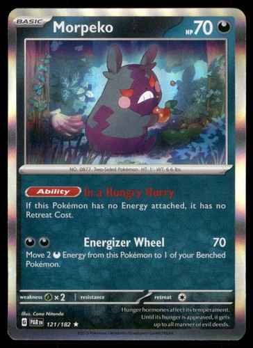 2023 pokemon morpeko 121 - 2023, 121/182