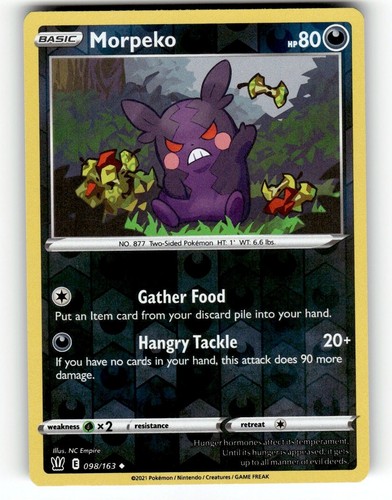 Morpeko uncommon 098 163 - morpeko,