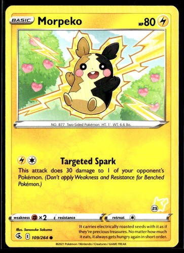 Morpeko swsh08 - (109), [swsh08