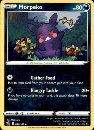 Morpeko uncommon swsh05 - uncommon,