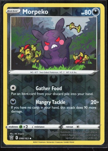 Morpeko reverse holo - morpeko,