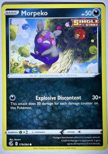 Morpeko 179 264 swsh08 fusion - morpeko,