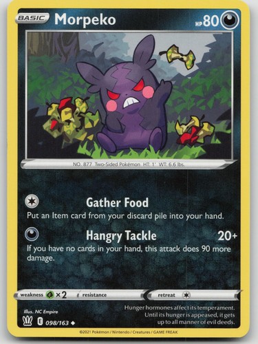 Morpeko swsh05 battle - morpeko, [swsh05:
