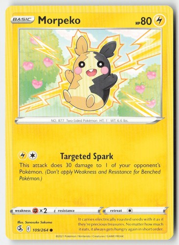 Pokemon morpeko 109 264 - morpeko, #109/264