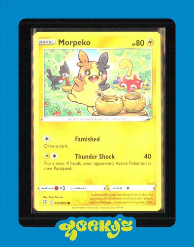 Morpeko 035 072 - shining, fates