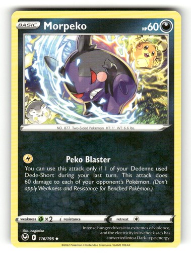 Morpeko swsh12 116 - -, 116/195]