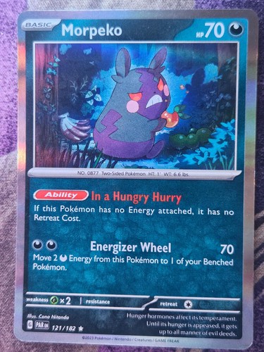 Morpeko 121 182 rare deck - 121/182,