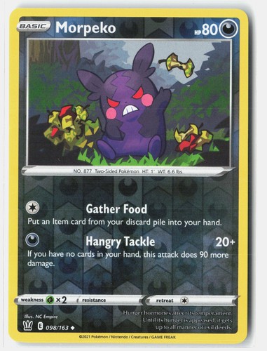 Morpeko uncommon reverse holo - morpeko,