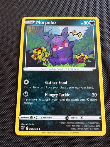 Morpeko 098 163 - swsh05:, battle