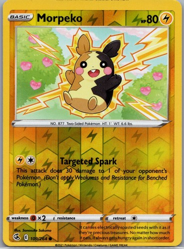 Morpeko reverse holofoil - morpeko,