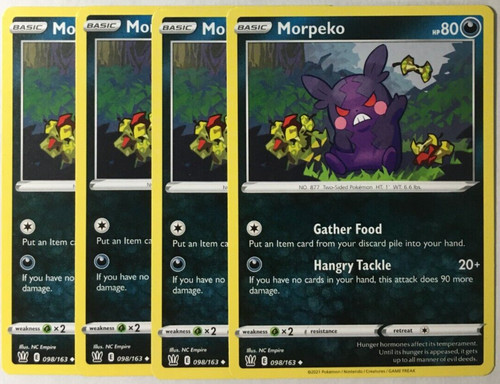 Pokemon morpeko 098 163 - pokemon, 098/163