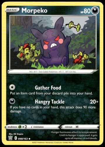Morpeko uncommon swsh05 - uncommon,