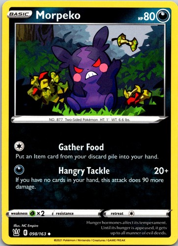 Morpeko 098 163 battle - -, 098/163