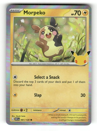 Morpeko holofoil 30c - morpeko,