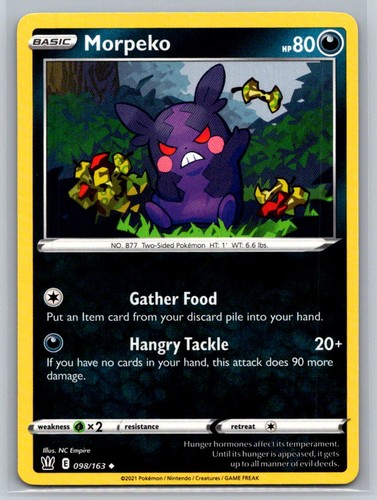 Morpeko 098 163 - #098/163, swsh05
