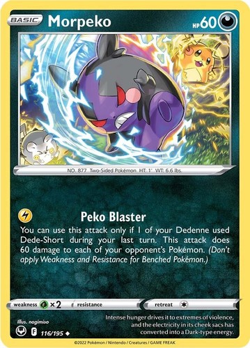 Morpeko swsh12 116 - morpeko, 116/195]