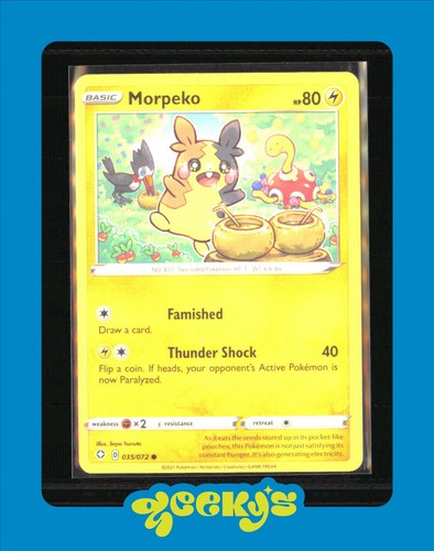 Morpeko 035 072 shining fates - morpeko,