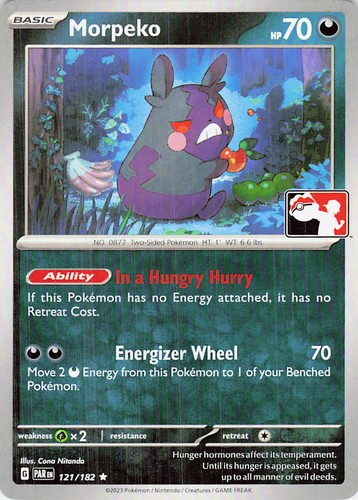 Morpeko rare 121 182 - morpeko, 121/182