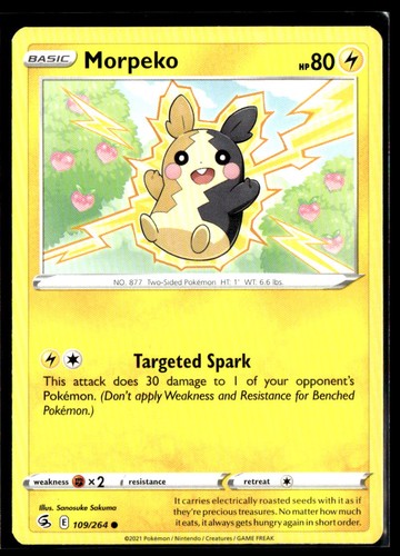 Morpeko swsh08 - (109), [swsh08