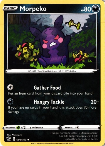 Morpeko uncommon swsh05 - uncommon,