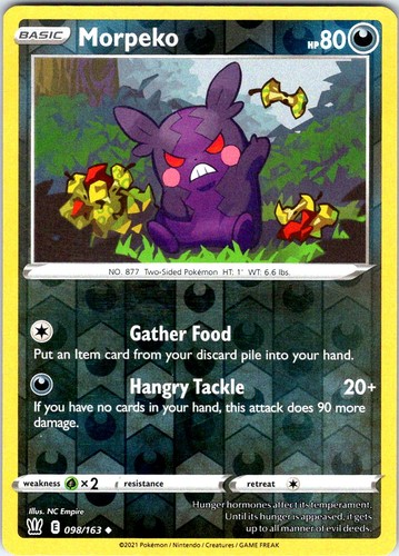 Morpeko uncommon swsh05 - morpeko,