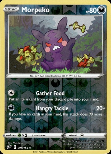 Morpeko reverse holo uncommon - reverse,