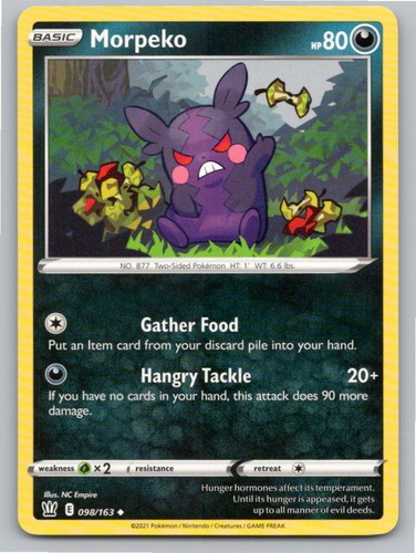 2021 pokemon morpeko battle - morpeko,