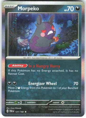 Morpeko 121 182 paradox rift - morpeko,