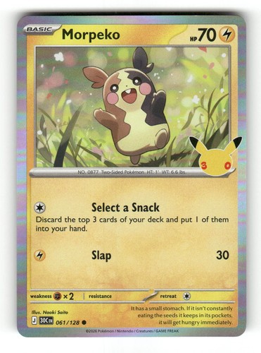 Morpeko holofoil 30c - morpeko,