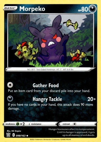 Morpeko uncommon swsh05 - morpeko,