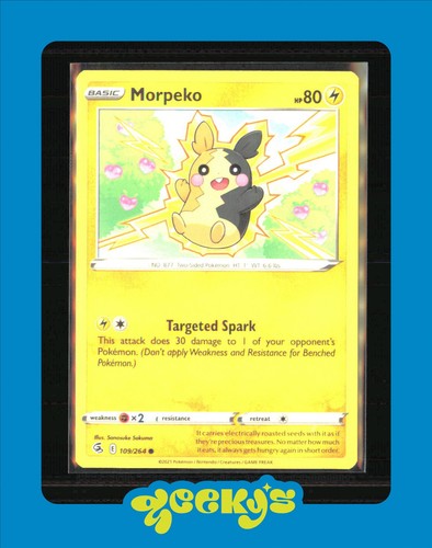 Morpeko 109 264 swsh08 - morpeko, fusion