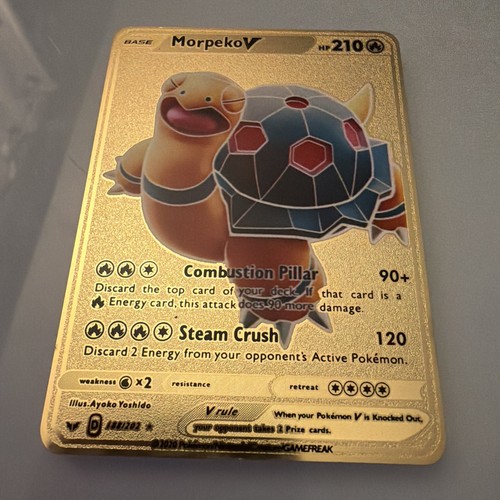 Morpekov metal pokemon - pokemon, card